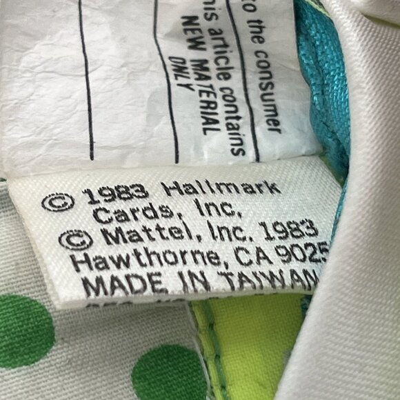 Vintage Rainbow Brite Patty O'Green Doll & Lucky Sprite 1983 Mattel Hallmark - Picture 14 of 16